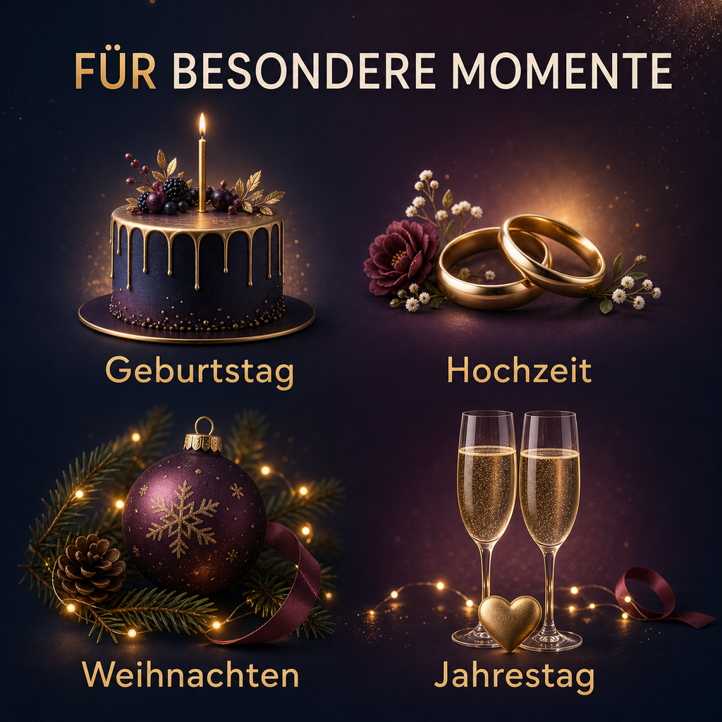 Persönliche Songs für Geburtstag, Hochzeit, Weihnachten und Jahrestag
